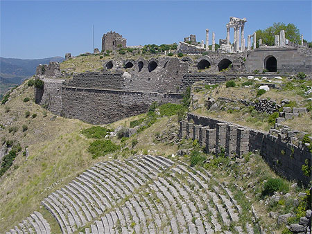Le théâtre de Pergame Le théâtre de Pergame