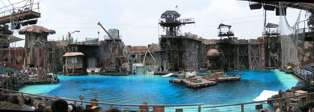 Universal Studios spectacle du film Water World