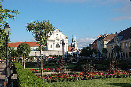 Place centrale de Vác