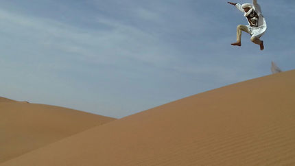 Vol au-dessus des dunes