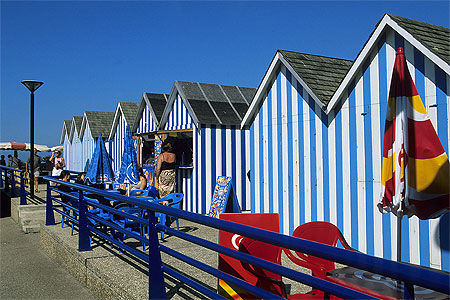 Cabines de plage, St-Valery-en-Caux