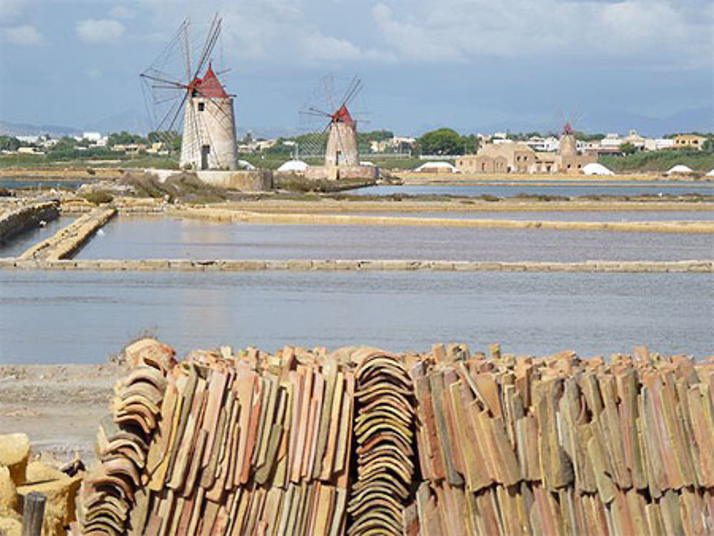 Route des marais salants de Trapani à Marsala