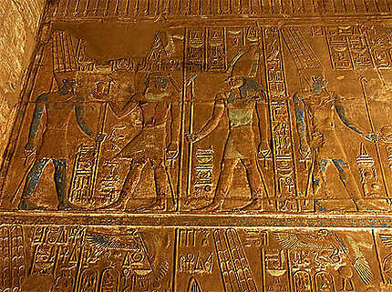 fresque dans Karnak