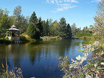 L'étang des jardins de Métis