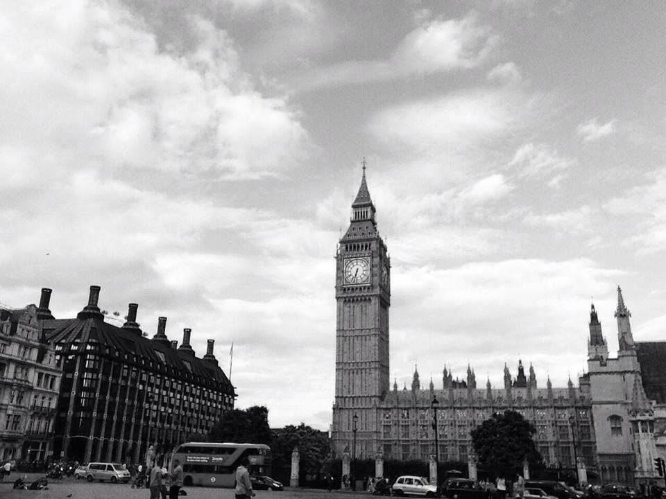 Big Ben Noir et blanc Big Ben Mayfair Victoria Pimlico