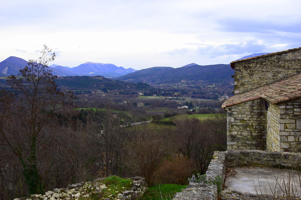 Vue depuis le village