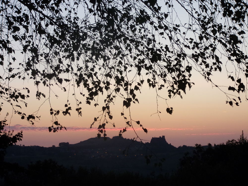 Coucher de soleil auvergnat