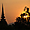 Coucher de soleil à Old Sukhothai