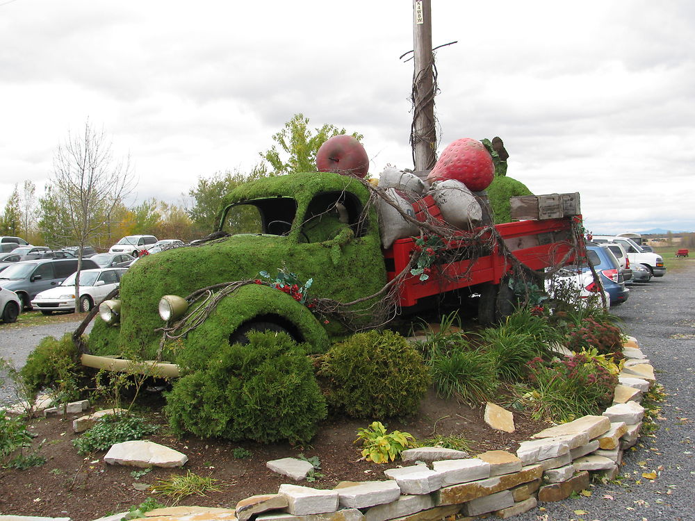 Camion décoratif à Mont-St-Grégoire