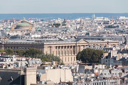 Colonnade du Louvre et Palais Garnier