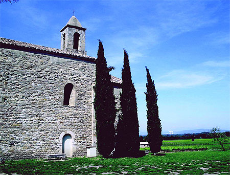 St-Paulet de Caisson : Chapelle Ste-Agnès