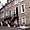 Maisons en bas du château d'Edimbourg