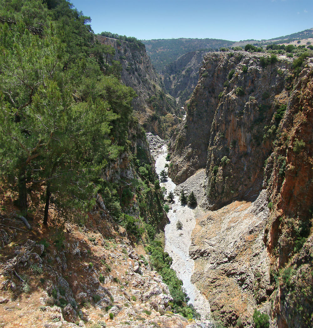 Canyon crétois