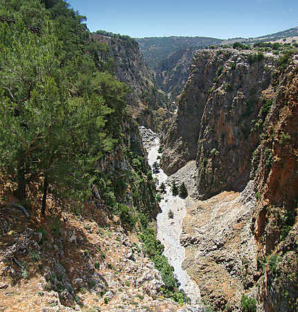 Canyon crétois