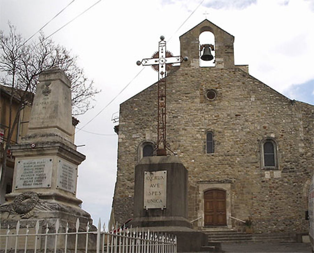 St-Julien-de-Peyrolas, l'église
