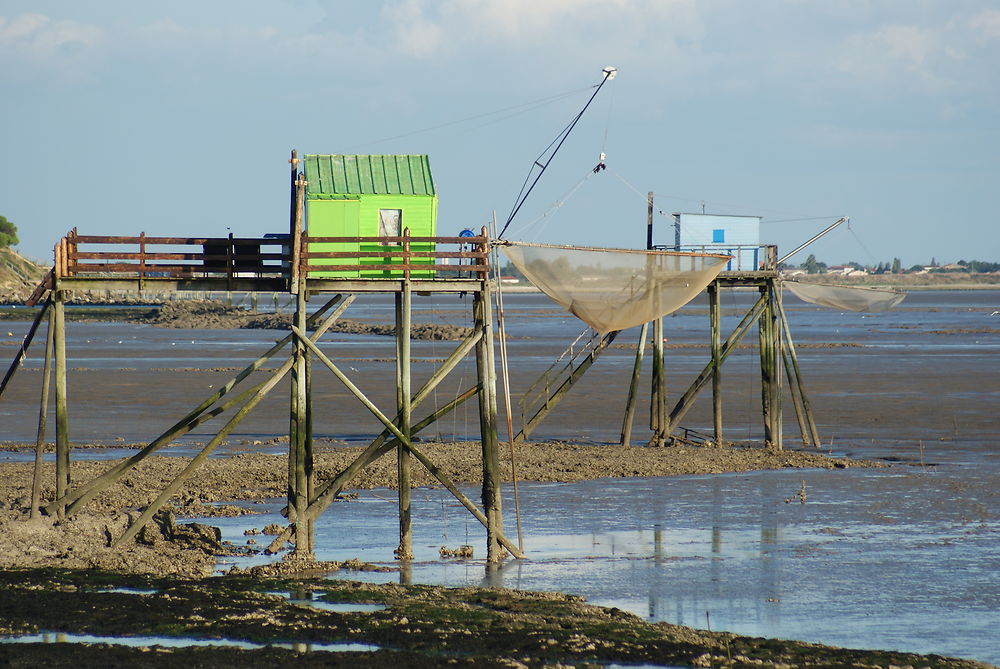 Cabanes à huitres de l'Ile Madame