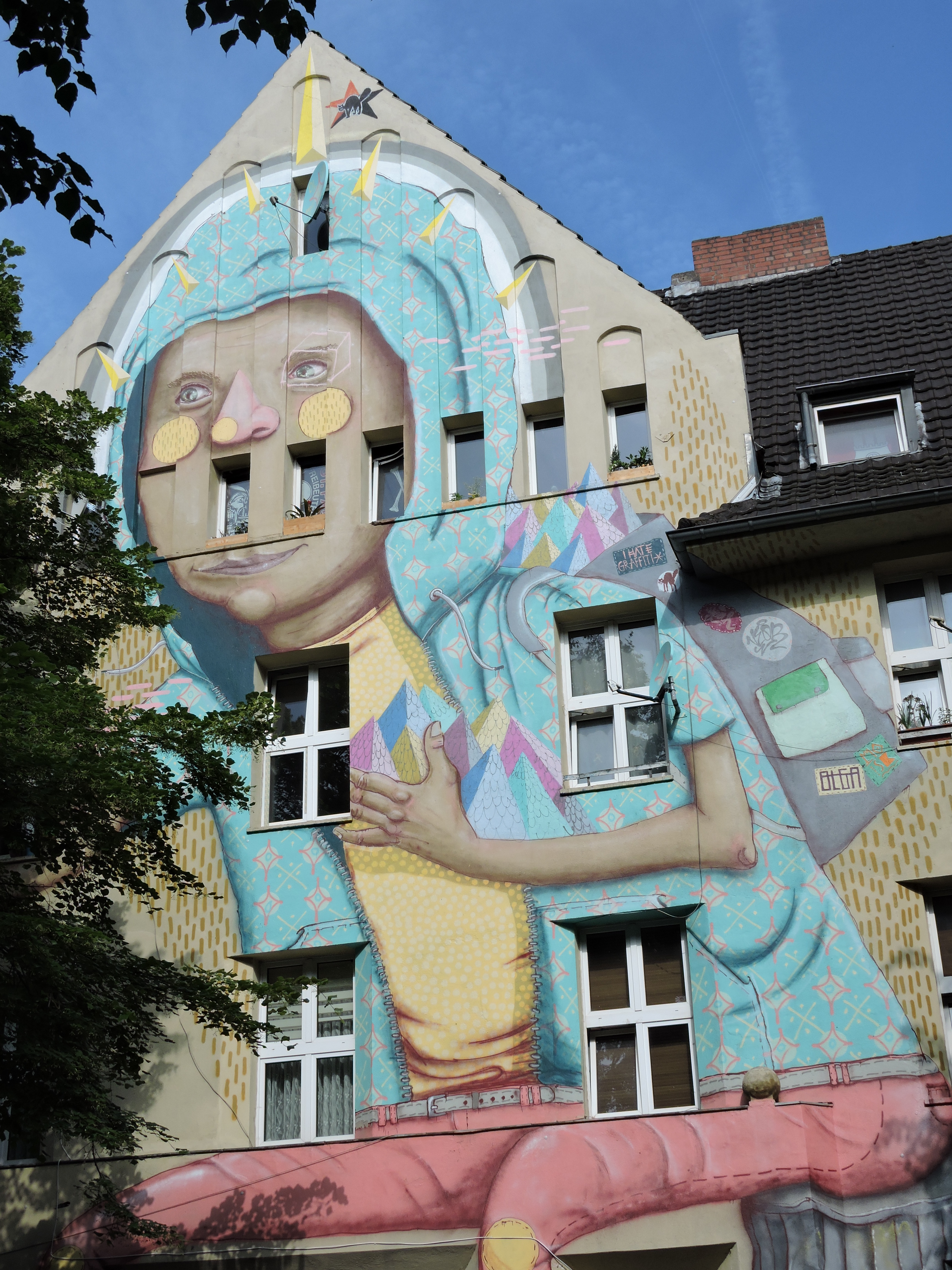 Street art Kiefernstrasse Street art Kiefernstrasse