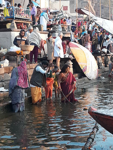 Pèlerinage à Varanasi