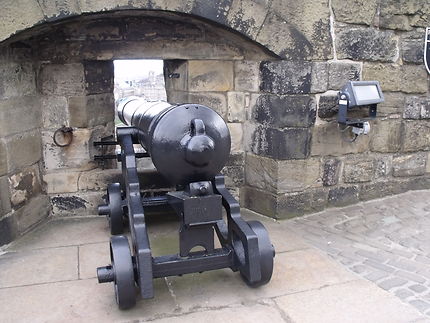 Les canons du château d'Edimbourg