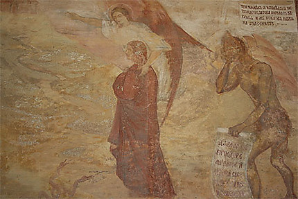 Peinture murale-Monastère de la Transfiguration
