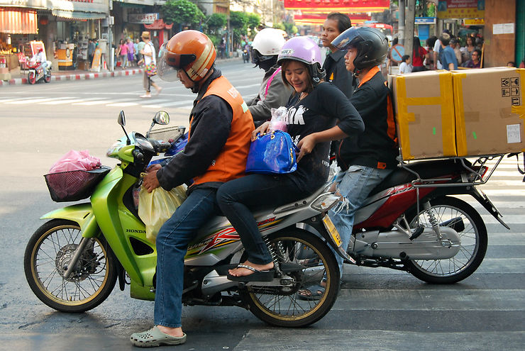 Moto-taxi - Asie