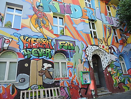Street art Kiefernstrasse