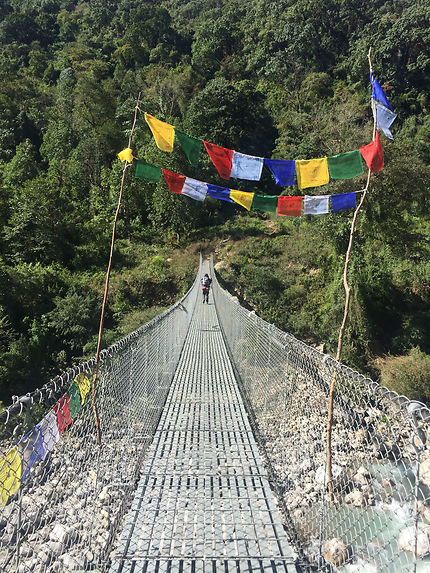 Trek du Sanctuaire de l'Annapurna / New Bridge