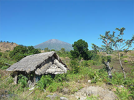 Le Gunung Rinjani depuis Sembalun