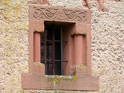 Fenêtre du Château de Lutzelbourg
