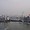 Port de Calais avec brouillard