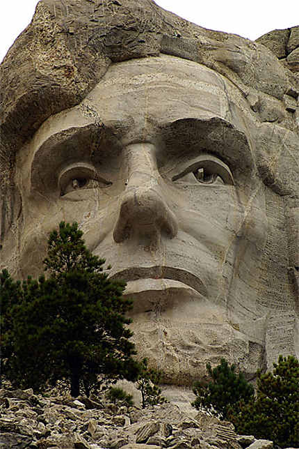 Lincoln au Mont Rushmore