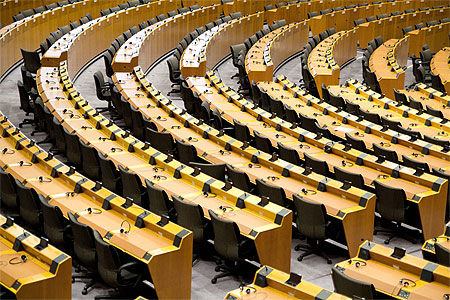 Bruxelles - Parlement Européen - Hémicycle 