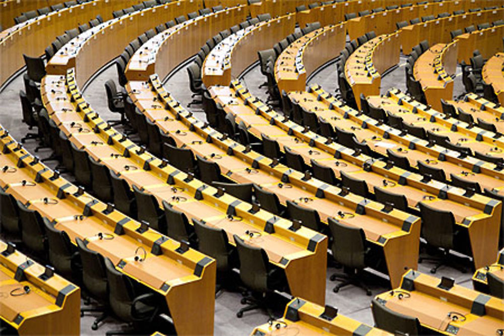 Bruxelles - Parlement Européen - Hémicycle 