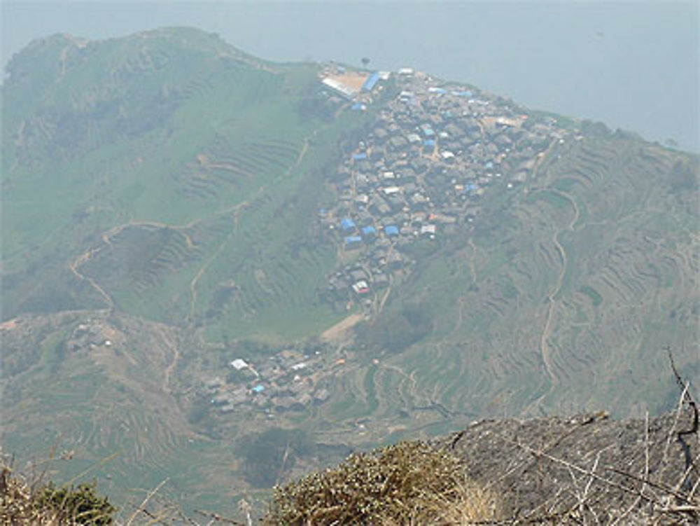 Le village de Singla 3000m d'Altitude