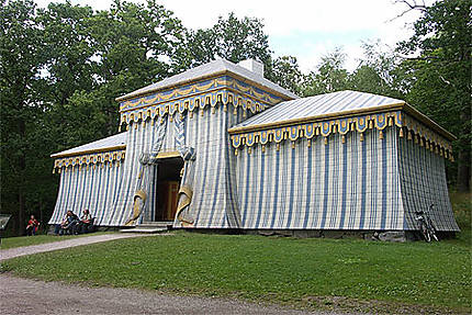 La tente du gardien à Drottningholm