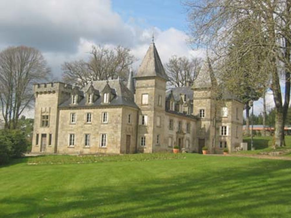 lac de Vassivière, château