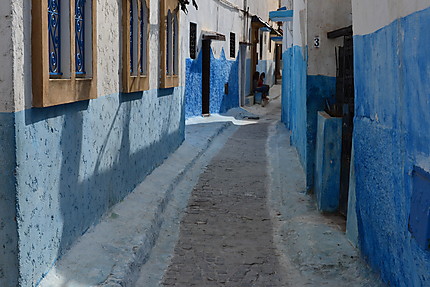 Ruelle du quartier andalou de Rabat