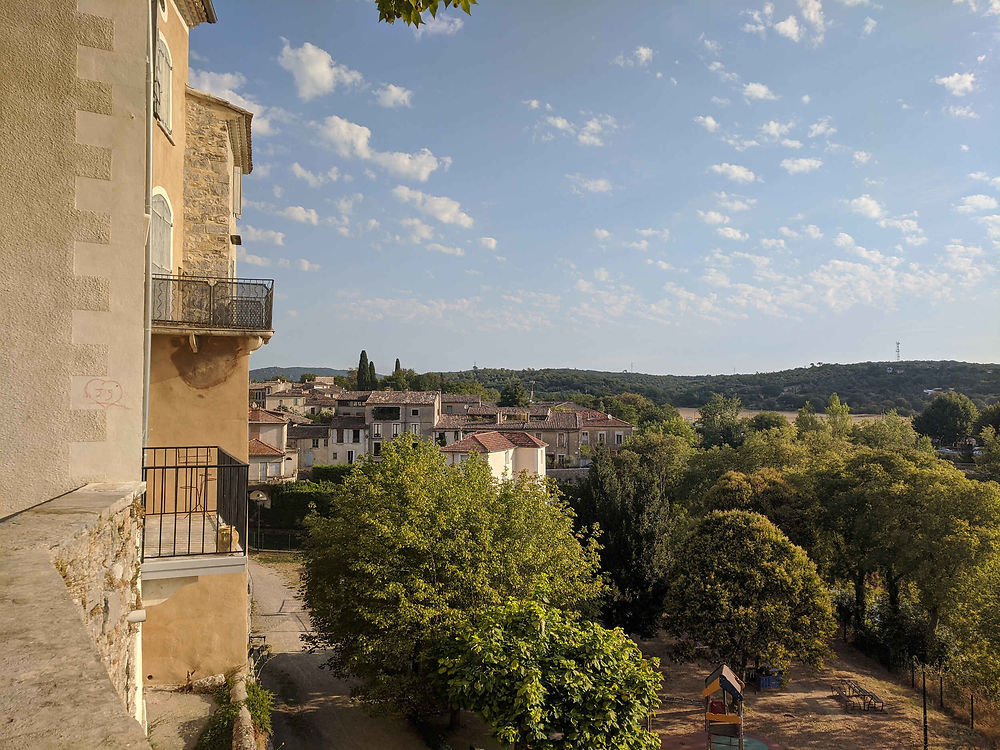 Vue du village de Sauve