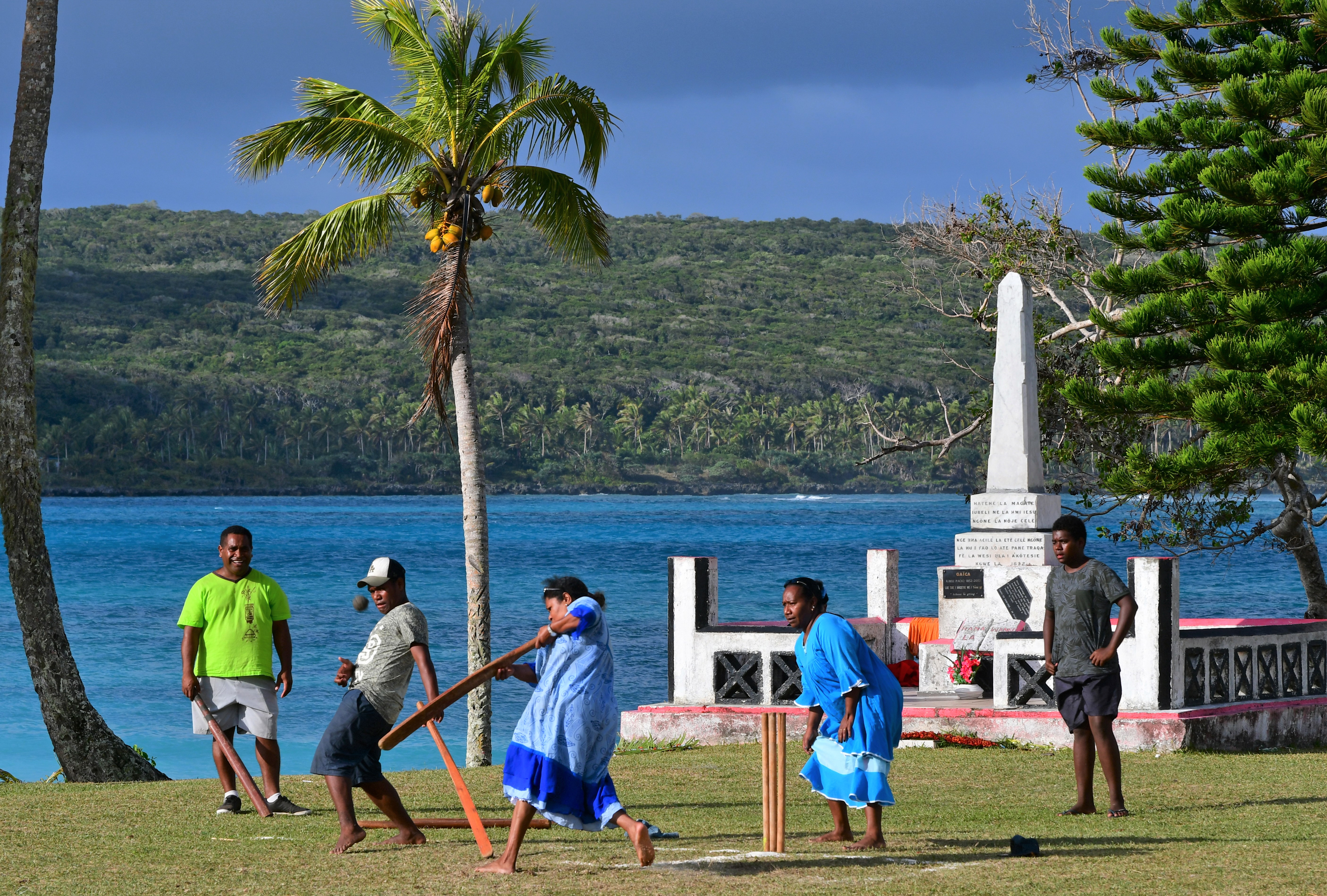 Le cricket, sport fétiche de Lifou Le cricket, sport fétiche de Lifou