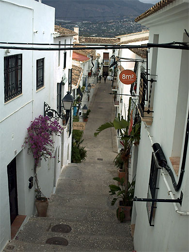Dans les rues d'Altéa Dans les rues d'Altéa