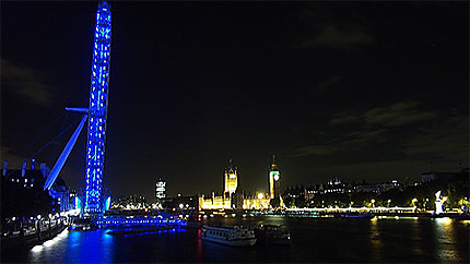 London eye by night