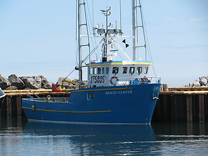 Bateau de pêche à Ste-Thérèse-de-Gaspé
