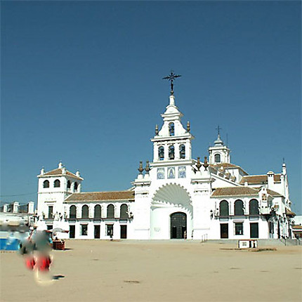 Eglise d'El Rocio - Andalousie - village situé à 80 kms de Séville