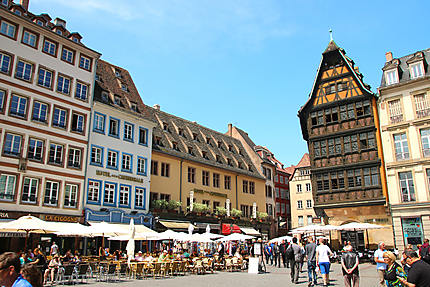 Place de la cathédrale de Strasbourg