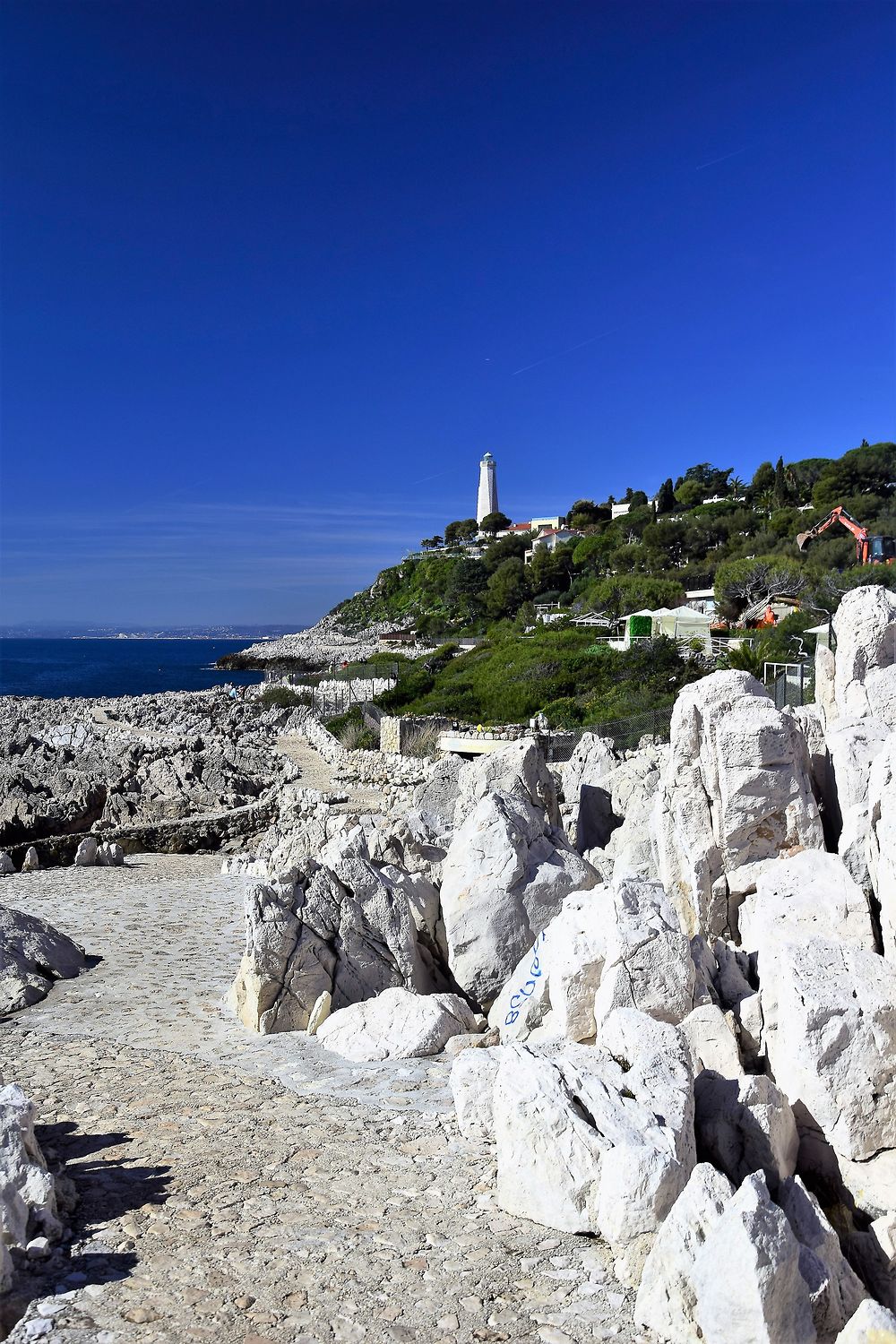 Sentier de promenade à Saint-Jean-Cap-Ferrat