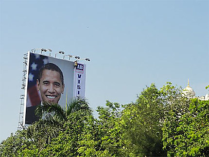 Barak Obama en visite à Mumbai