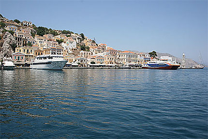 Vue sur Symi