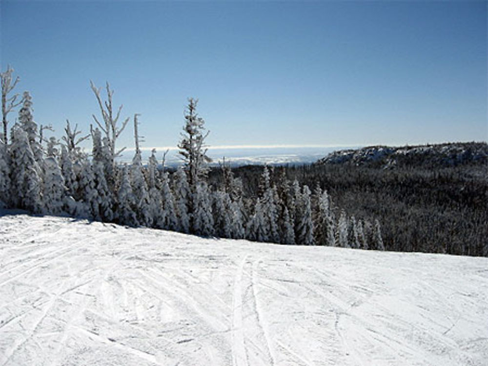 Vue sur le Saguenay à partir du Valinouët