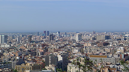 Vue de Barcelone