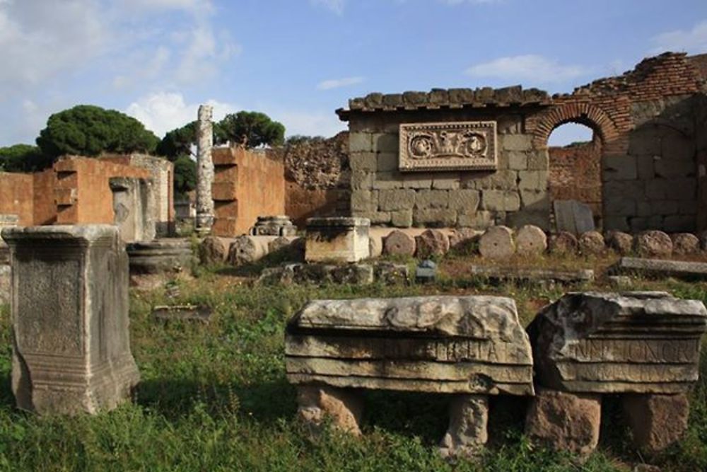 Rome sous les pins parasols